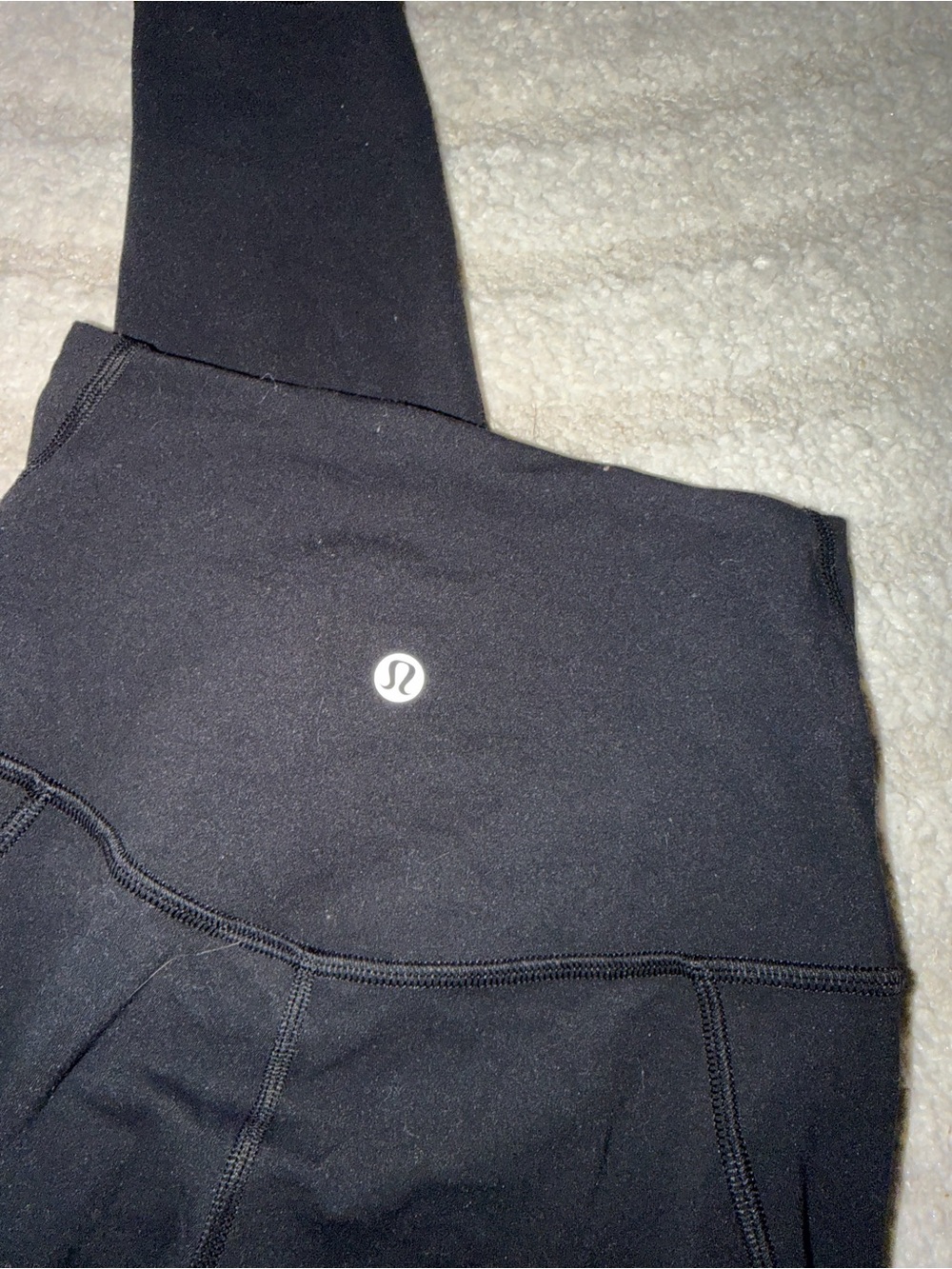 lululemon black 32” pocket leggings